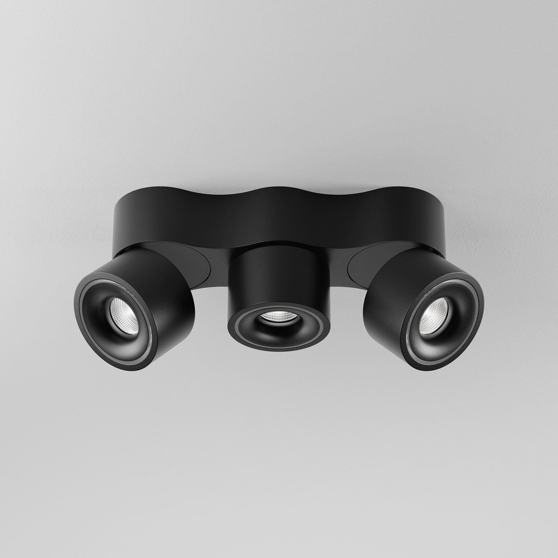 DLS Lighting Clippo Trio spot noir